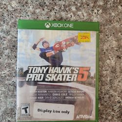 Tony Hawk's Pro Skater 5 Microsoft Xbox One disc only tested works