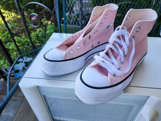 Converse All Star Hi Top Wedge Platform  Woman's Size 5