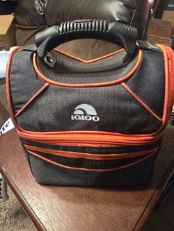 Igloo Lunch Cooler Bag & Miller Lite Beer Can Sling Cooler Lot