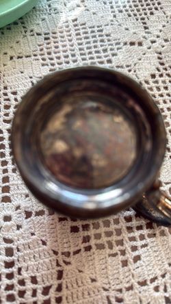 Reed Barton creamer silver cup 8138