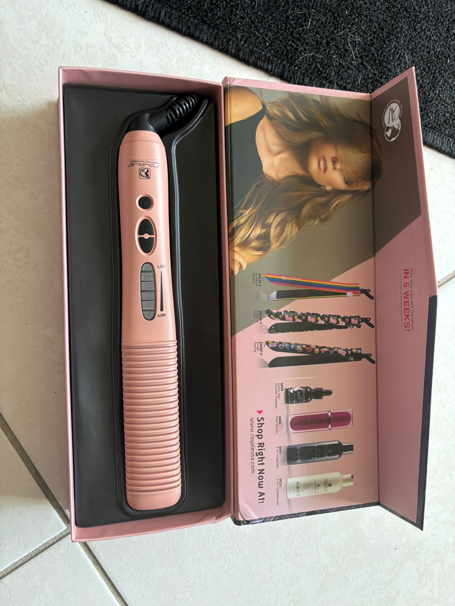 Multi Purpose Ceramic Hair Brush