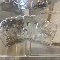 Happy Halloween Chocolate Lollipop Mold for 6 Pops
