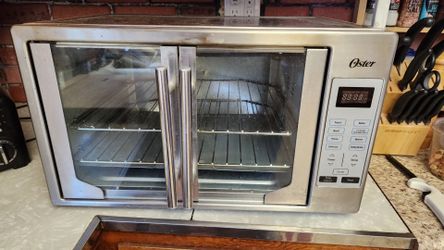 Oster French Door Stainless Steel Countertop Oven