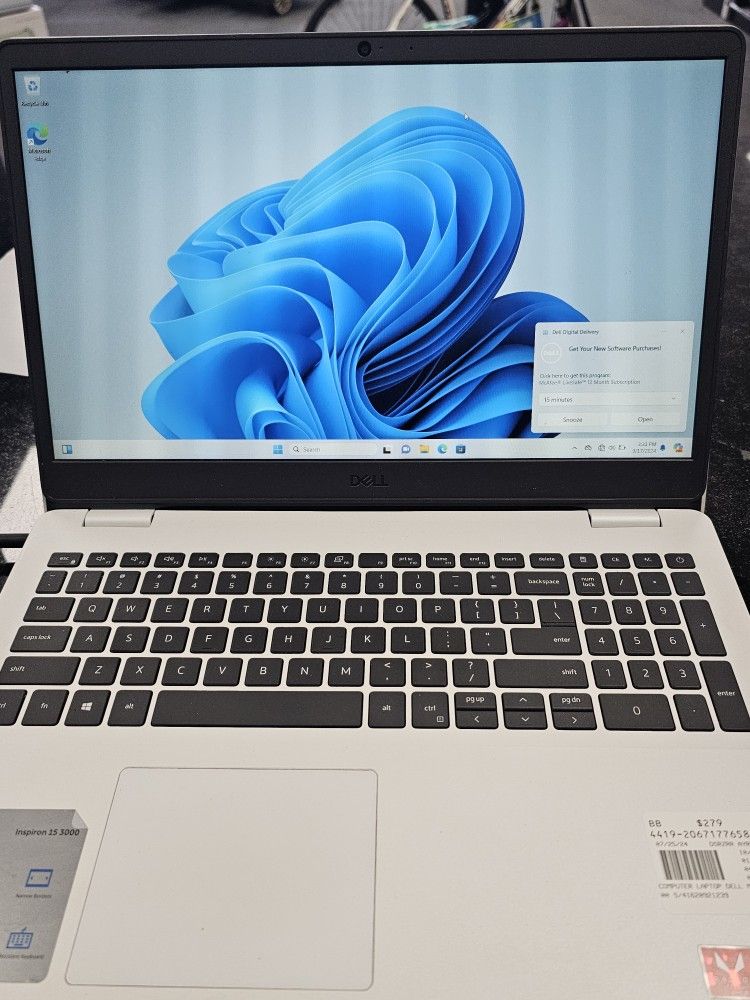 2023 Dell Inspiron 15 3000 Laptop. ASK FOR RYAN. #4(contact info removed)658-01