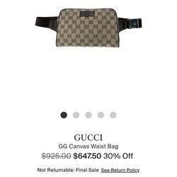 Gucci Original Waist Bag (bought in Spain) for Sale in Pembroke Pines, FL -  OfferUp