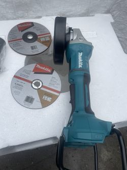 Makita 18V X2 Brushless 7 In Angle Grinder 