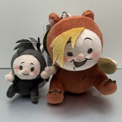 Tokyo Disney Resort Peter Pan Fantasy Springs Lost Kids Plush Keychain 2 piece