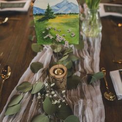 5 Real Aspen Tea Light Holders