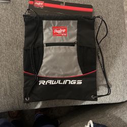 Rawlings Baseball Player Drawstring Backpack 