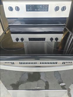 WHIRPOOL STOVE OVEN STAINLESS STEEL