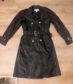 Michael Kors Double Breasted Belted Trench Coat  Xs
