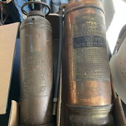 Copper brass fire extinguishers