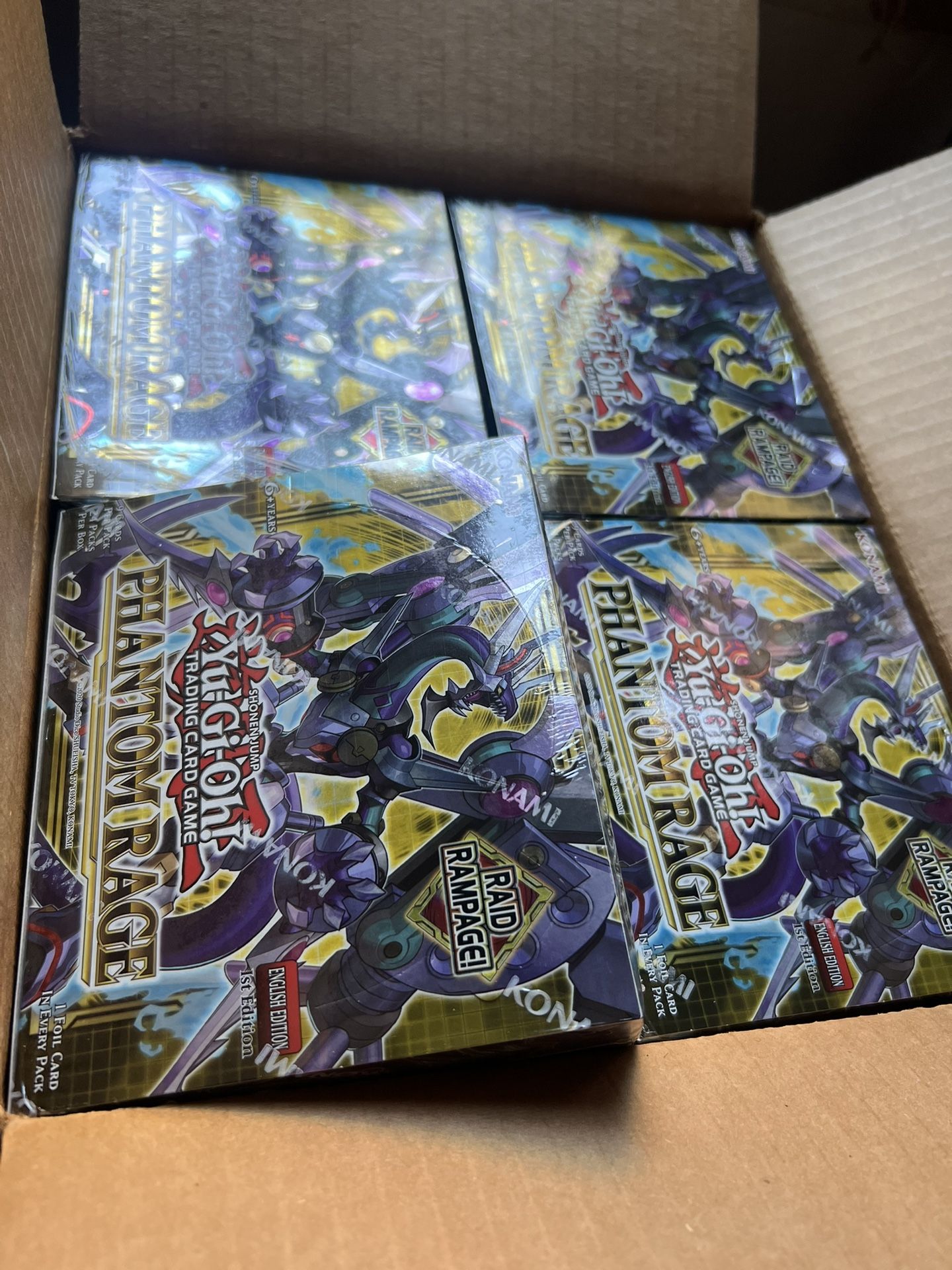 Phantom Rage 1st Edition Sealed Booster Pack