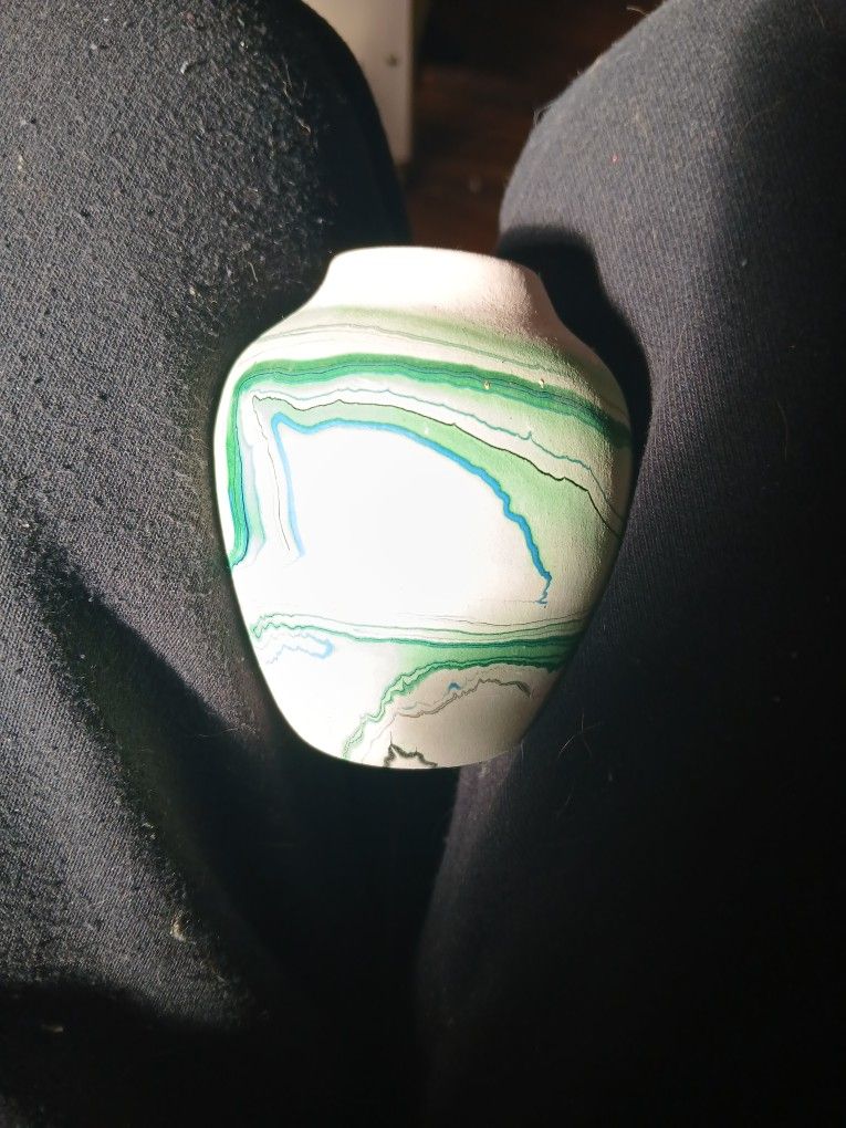 Nemiji Painted Pottery Vase