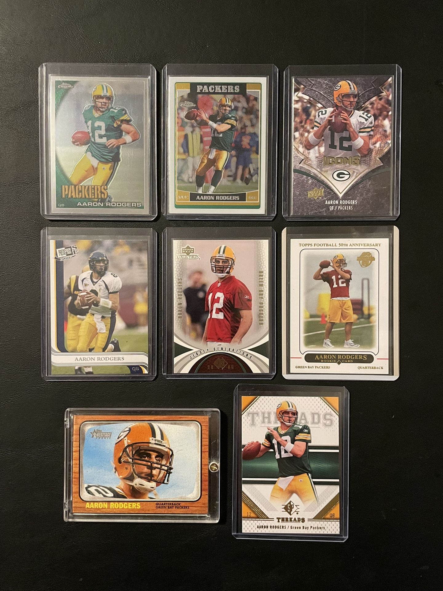 NFL Aaron Rodgers Football Cards