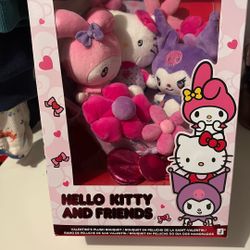 Hello Kitty Valentines Plush Bouquet 