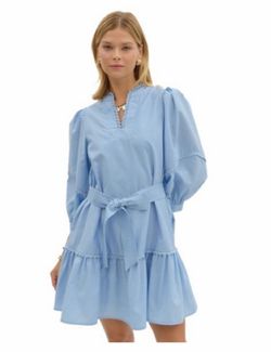 Entro Scallop Trim Mini Dress With Belt medium - pickup from Northridge area