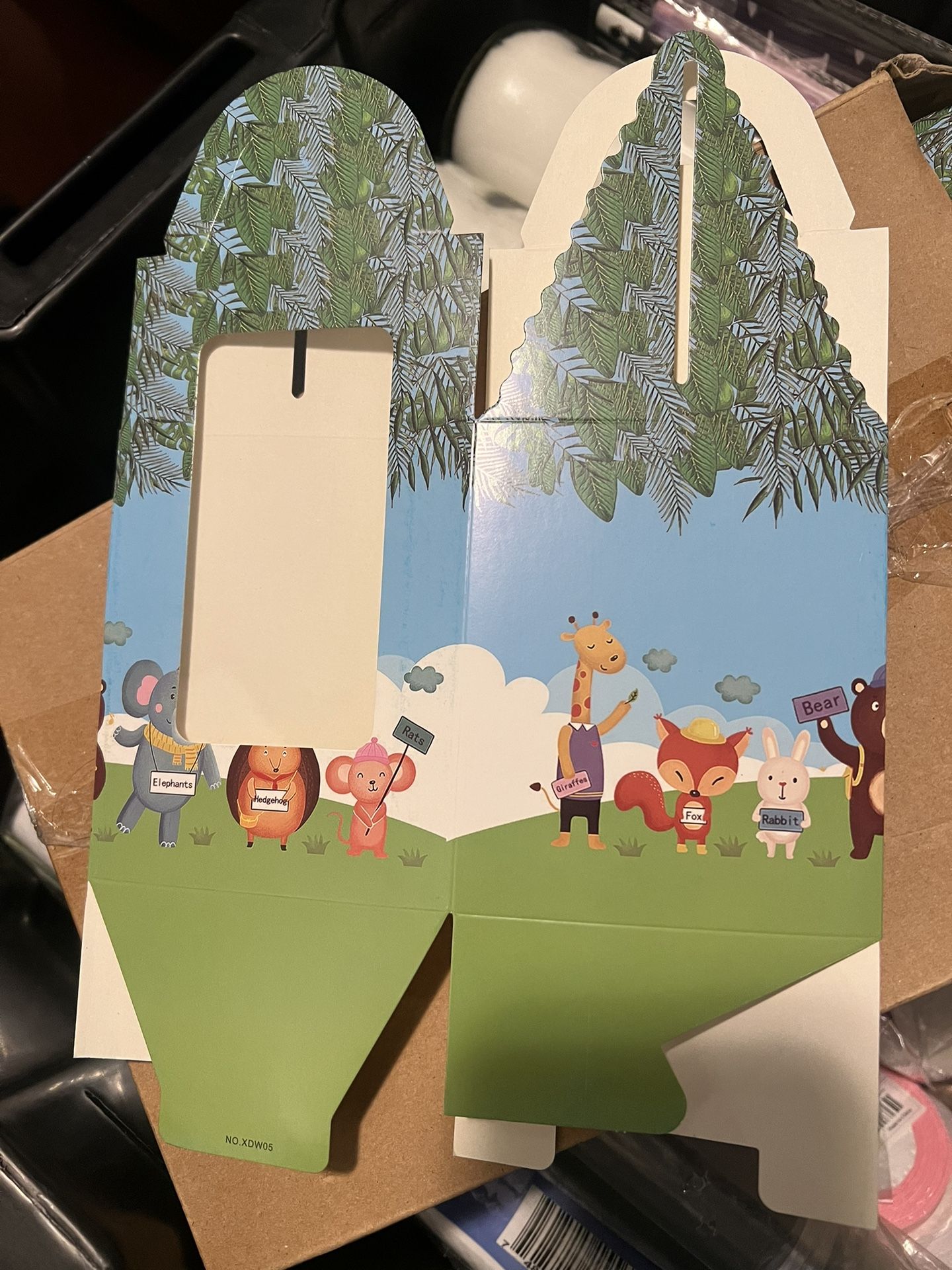 Candy Box , Animal Decoration, Goodie Bags