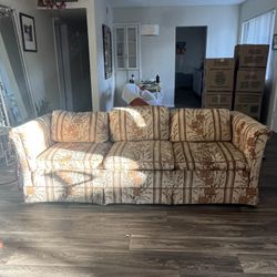 Vintage Floral Couch