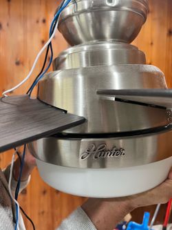 Hunter light and fan