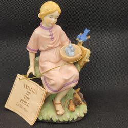 Vintage Roman Co. Ceramic Animals Of The Bible Figurine The Sparrow New With Tag