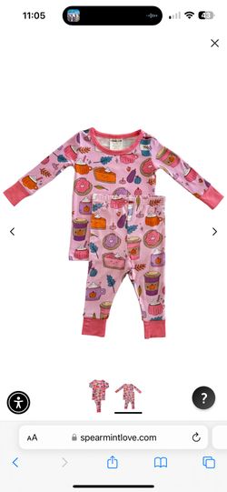 Pumpkin spice Latte Bamboo Pajamas