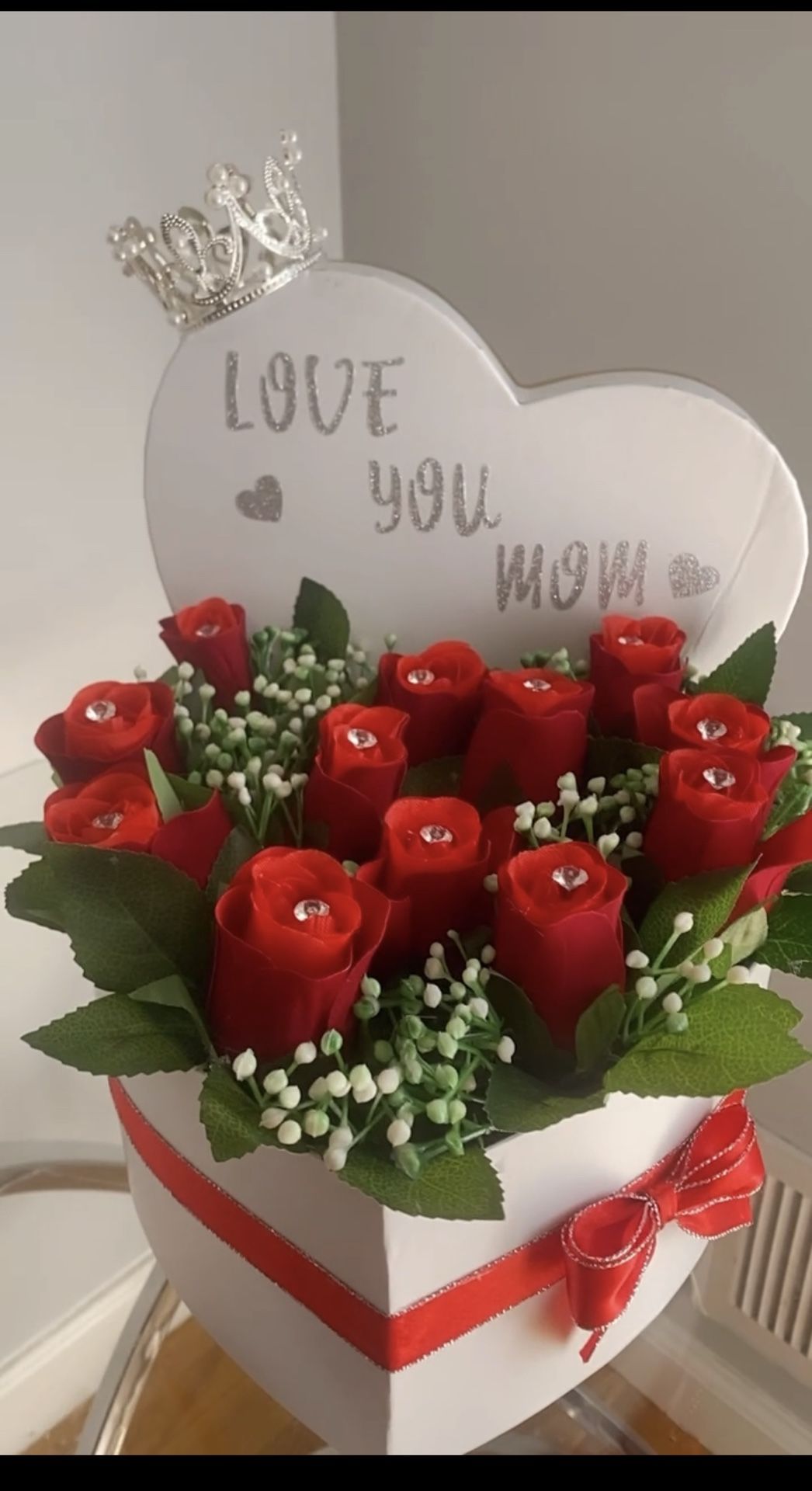 Red Flower for mothers day 