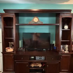 Brown TV Stand from Ashley’s Furniture