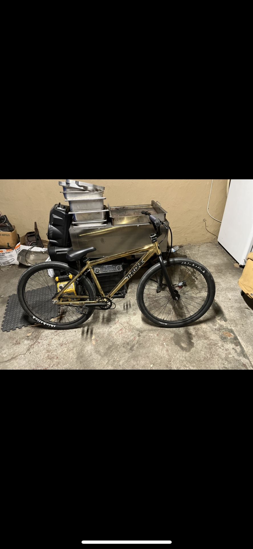 Gold Throne Bike