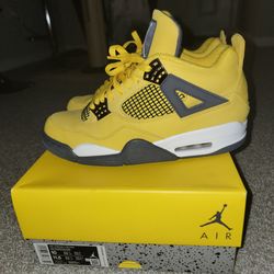 Jordan 4 "Lightning" sz 10