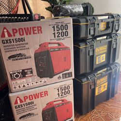 Dewalt Packouts $195 & Generator $275 Both Items New 