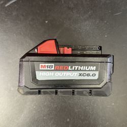 Milwaukee M18 18-Volt Lithium-lon High Output 6.0Ah Battery Pack