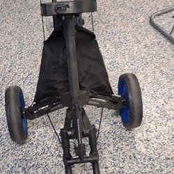 Caddytek Foldable 4 Wheel Push/Pull Golf Bag Cart