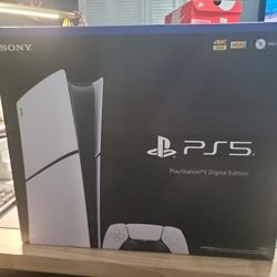 Sony Playstation 5  1TB Disc Free Digital Console BRAND   NEW