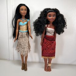 Disney Pocahontas / Classic Doll Collection,  Disney Store  Moana Barbie Style Doll