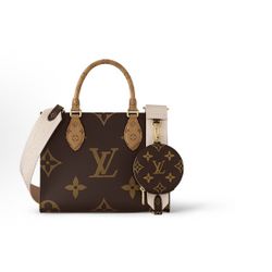 LOUIS VUITTON ONTHEGO Classic Old Flower Canvas Coating Jungle Bag Tote Bag Shopping Bag Handbag Shoulder Bag Mini Women's(118)67
