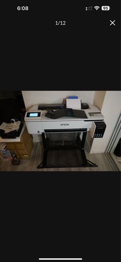 EPSON SureColor SC-T3100X large format printer, Wi-Fi,  to 24x36inch, with stand