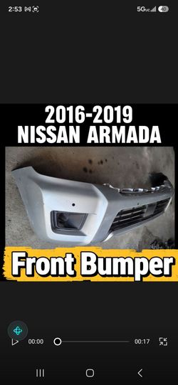 2016/2017/2018/2019 Nissan Armada Front Bumper Cover