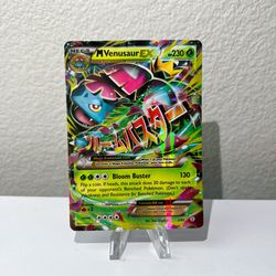 Pokemon Card M Venusaur EX XY Evolutions 100/108 Ultra Rare Full Art Holo MINT