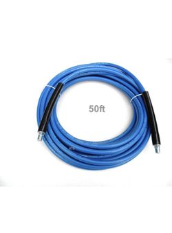 4000 PSI Lightweight Pressure Washer Extension Hose, Kink Resistant 50FT Pressure Washer Hose Replacement Hose for Pressure Washer
