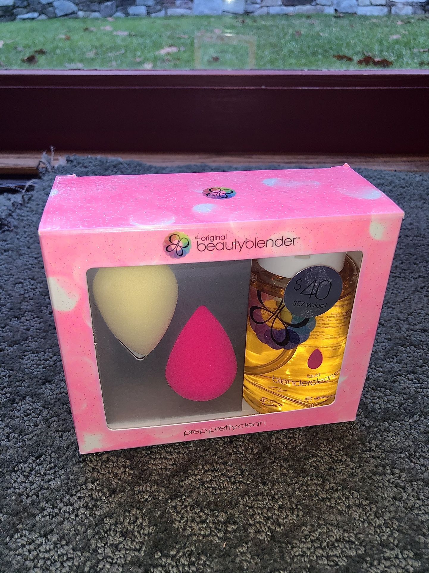 Beauty blender set with cleaner (originally $40)