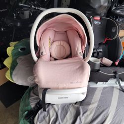 Pink Maxicosi Car Seat