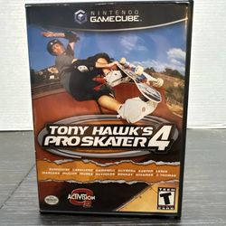 Tony Hawk's Pro Skater 4 Nintendo GameCube Complete CIB Black Label 