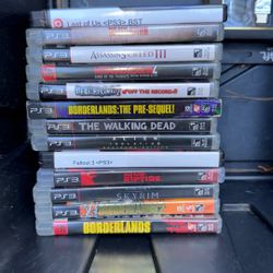  PlayStation 3 Video Games (PS3 Games)