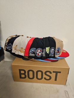 New era fitteds Side patch 100% authentic