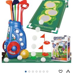 BRAND NEW 2 in 1 Golf Club Play Set for Kids
