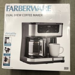 Farberware -dual brew coffee maker 