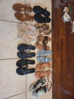 Women's sz 6 Sandals. $5/ea