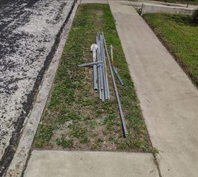 Fence poles