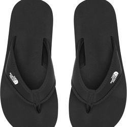 The north face kids flip flop black